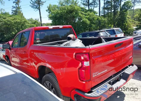 2021 Chevrolet Silverado 1500 4Wd Short Bed Rst из США, поврежденный, VIN 3GCUYEED7MG154371